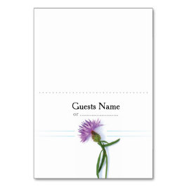 Traditionele Schotse en Keltische bruiloft Thistle Kaart