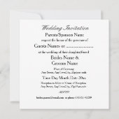 Traditionele Schotse en Keltische bruiloft Thistle Kaart (Achterkant)