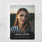 Traditionele Script 2023-Afstuderen Foto Kaart (Voorkant)