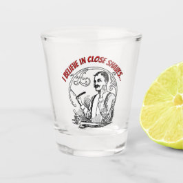 Traditionele Shaver's Shot Glas