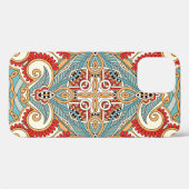 Traditionele sierbloem-paisleybandanna. Yo Case-Mate iPhone Case (Achterkant (horizontaal))