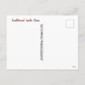 Traditionele Sinterklaas Feestdagenkaart (Achterkant)