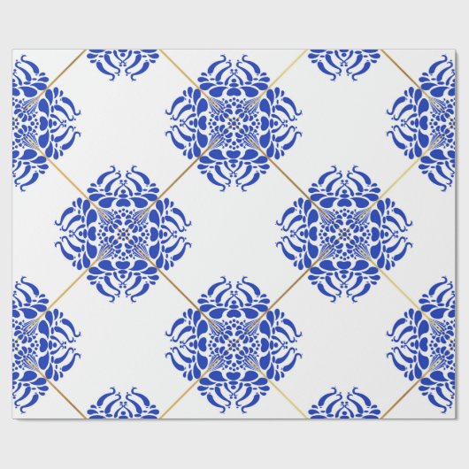 Traditionele spanje naadloos. Spaanse cerami Cadeaupapier (Vlak)