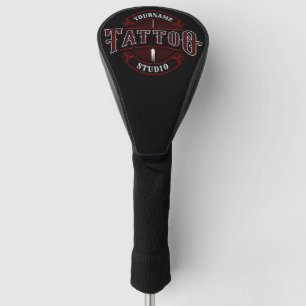 Traditionele stijl voeg de Tattoo van de NAAM van Golfheadcover