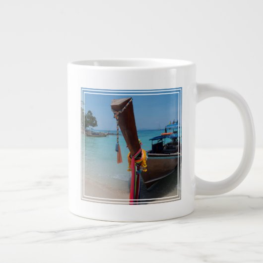 Traditionele Thaise boot Extra Grote Beker (Rechts)