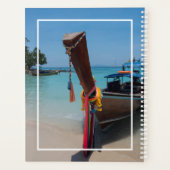 Traditionele Thaise boot Planner (Achterkant)