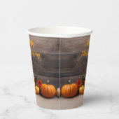Traditionele Thanksgiving papieren bekers (Rechts)
