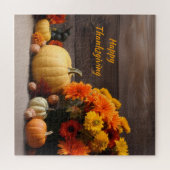 Traditionele Thanksgiving puzzel Legpuzzel (Horizontaal)