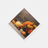 Traditionele Thanksgiving servetten (Hoek)