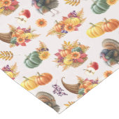 Traditionele Thanksgiving tafelloper (Hoek)