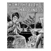 Traditionele thuiszorg in het gezin 	rubberstempel (Afrduk)