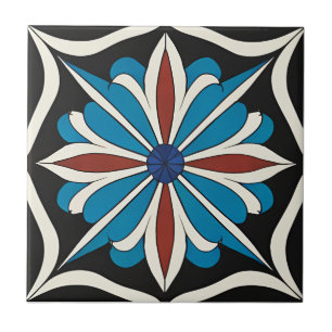 Traditionele Turks Iznik Floral Keramische Tegel Tegeltje