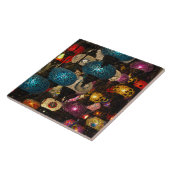 Traditionele Turkse lampen Tegeltje (Zijkant)