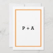 Traditionele typografie-weddenschappen kaart (Achterkant)