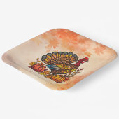 Traditionele vakantie Thanksgiving papier Bord (Gebogen)