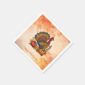 Traditionele vakantie Thanksgiving servetten (Hoek)