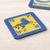 Traditionele volkskunst in Oekraïne Bier Onderzetter (Linkerzijde)