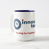 Traditionele waarden Koffie Mok (Voorkant links)