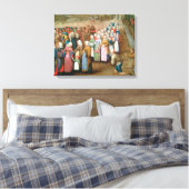 Traditionele weddenschappen ( kunst) canvas afdruk (Insitu (Slaapkamer))