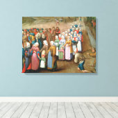 Traditionele weddenschappen ( kunst) canvas afdruk (Insitu (Houten vloer))