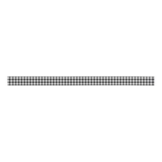 Traditionele witte zwarte buffelaansteker grosgrain lint (Voorkant)