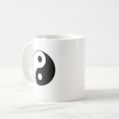 Traditionele Yin Yang Koffiemok (Voorkant links)