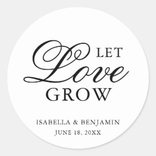 Traditionele Zwarte en Witte Formele Elegante Trou Ronde Sticker