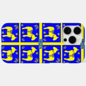 Traditionele Zweedse kleuren symbolen van Zweden Case-Mate iPhone Case (Achterkant (horizontaal))