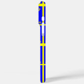 Traditionele Zweedse kleuren symbolen van Zweden Case-Mate iPhone Case (Achterkant / Links)