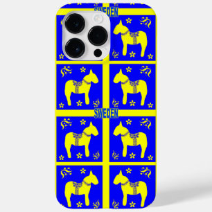 traditionele Zweedse kleuren symbolen van Zweden Case-Mate iPhone 14 Pro Max Hoesje