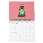 Traditionele ZWITSERSE kostuums Kalender (Feb 2026)