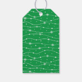 Traditionnel - Vert clair - Étiquettes cadeaux de  (Dos)