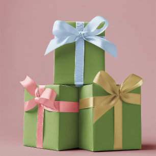 Traditionnel - Vert doux - Feuilles de papier à en