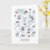 Traditions de vacances - Notre carte de famille No (Fleur jaune)