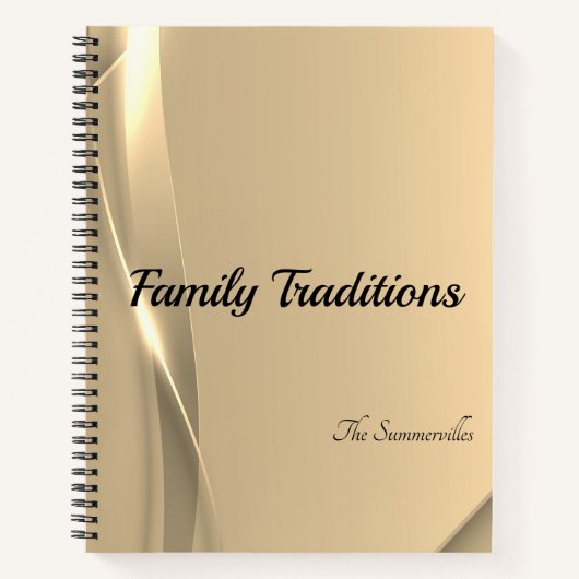 Traditions familiales et Journal des recettes | Go (Devant)
