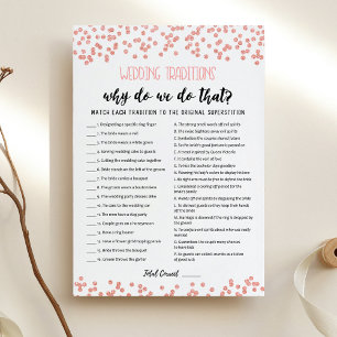 Traditions mariages avec Réponse jeu Carte