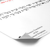 Traduction Open Source Obadiah 1:18 Affiche (Coin)
