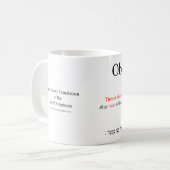 Traduction Open Source Obadiah 1:9 Mug (Devant gauche)