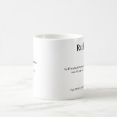 Traduction Open Source Ruth 1:3 Mug (Centre)