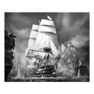 TRAFALGAR Foto afdrukken 20 x 16,3 inch Afdruk