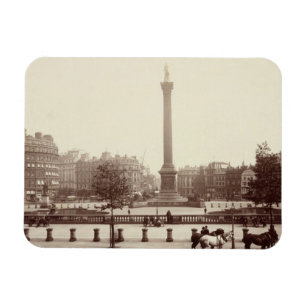 Trafalgar Square, Londen (foto sepia) Magneet