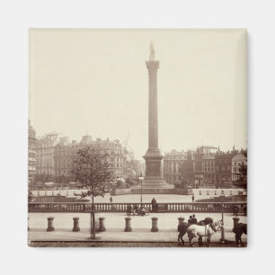 Trafalgar Square, Londen (foto sepia) Magneet