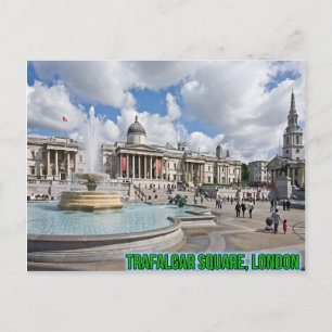 Trafalgar Square London Briefkaart
