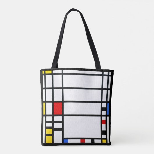 Trafalgar Square - Piet Mondriaan - Modern Art Draagtas (Achterkant)