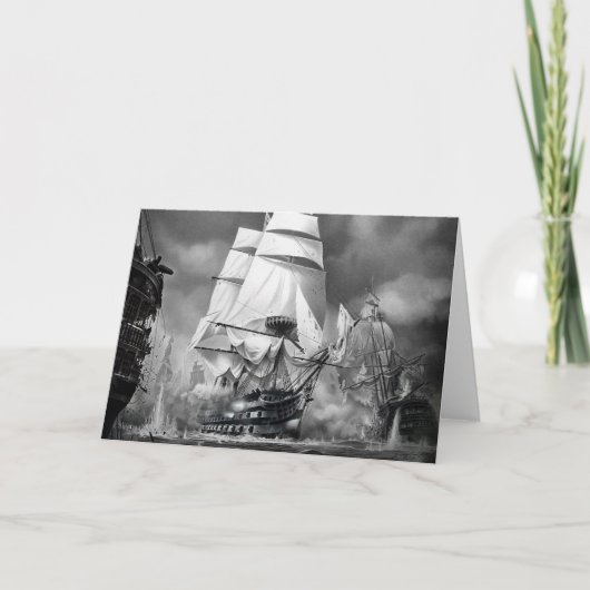 TRAFALGAR-Wenskaart Kaart (Voorkant)