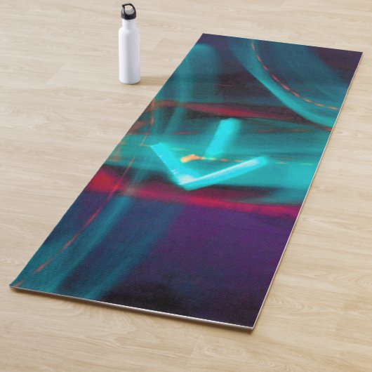 "Traffic Arrow" yoga mat (In situ)