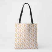 Traffic Cone Canvas tas | Grappige truc-of-treat t (Voorkant)