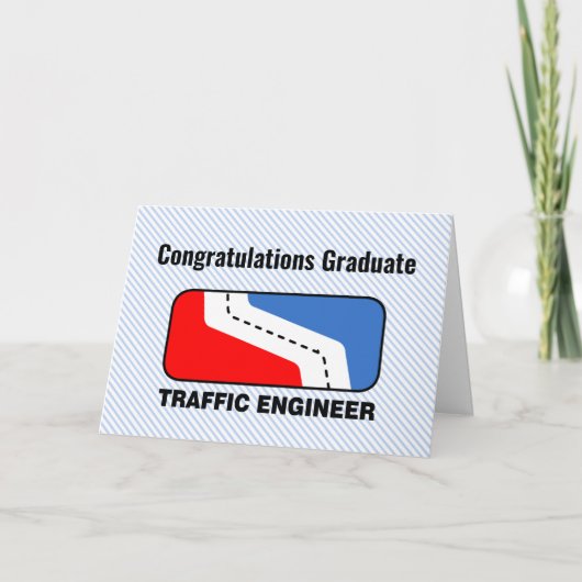 Traffic Engineer League Afstuderen kaart (Voorkant)