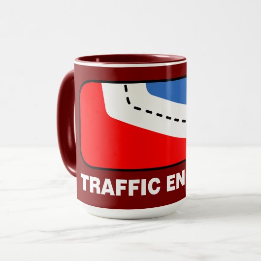Traffic Engineer League Mok (Voorkant links)