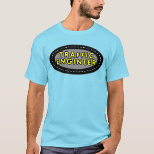 Traffic Engineer Oval T-shirt